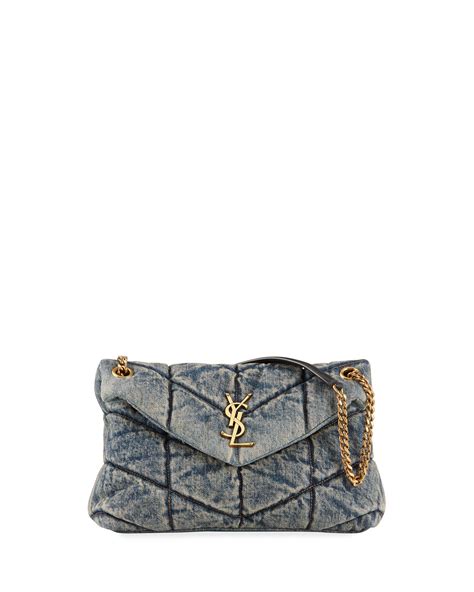 ysl mini bag black|ysl denim bag small.